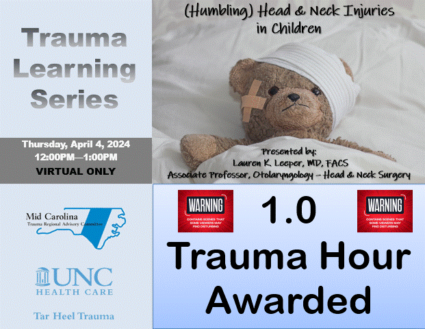(Humbling) Head & Neck Injuries in Children